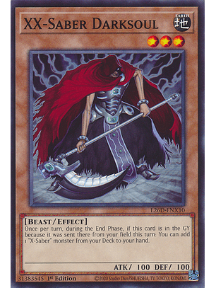 XX-Saber Darksoul - L26D-ENX10 - Common 