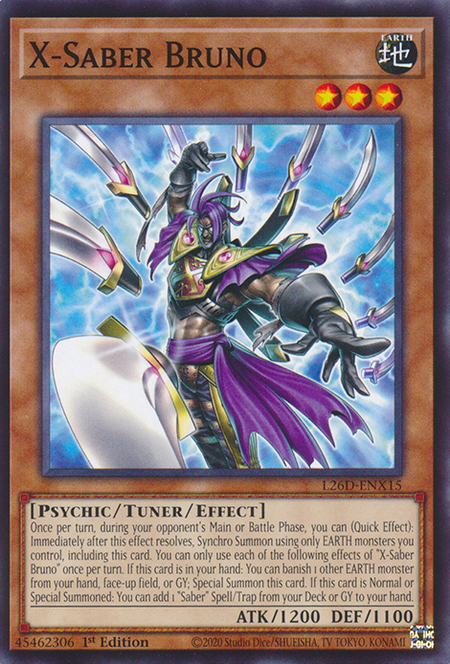 X-Saber Bruno - L26D-ENX15 - Common  1