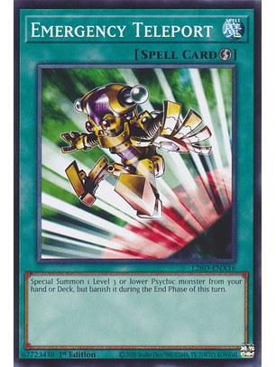 Emergency Teleport - L26D-ENX16 - Common 