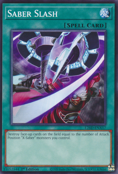 Saber Slash - L26D-ENX17 - Common  1