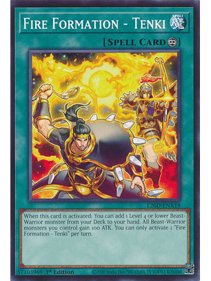 Fire Formation - Tenki - L26D-ENX18 - Common 