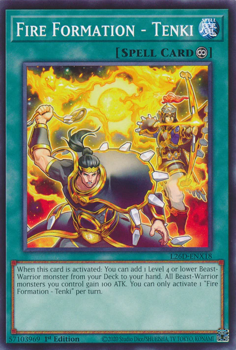 Fire Formation - Tenki - L26D-ENX18 - Common 
