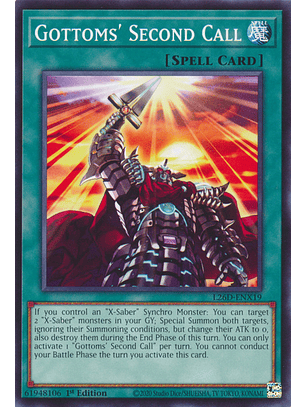 Gottoms’ Second Call - L26D-ENX19 - Common 