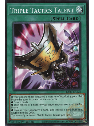 Triple Tactics Talent - L26D-ENX21 - Common 