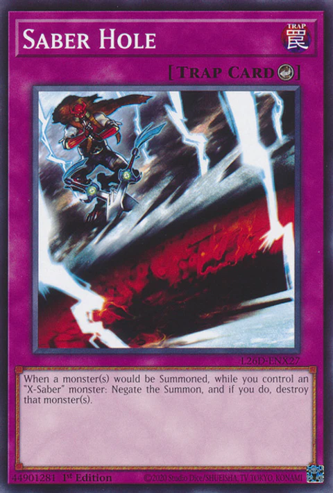 Saber Hole - L26D-ENX27 - Common 