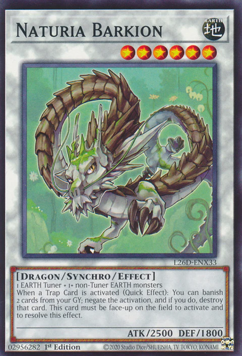 Naturia Barkion - L26D-ENX33 - Common 