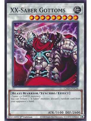 XX-Saber Gottoms - L26D-ENX34 - Commons