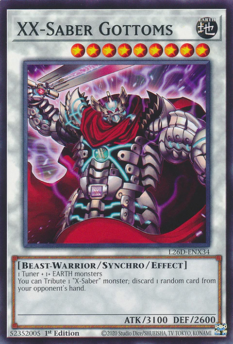 XX-Saber Gottoms - L26D-ENX34 - Commons