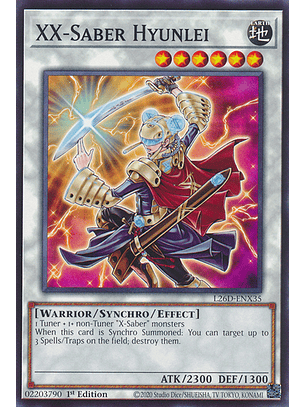XX-Saber Hyunlei - L26D-ENX35 - Common 