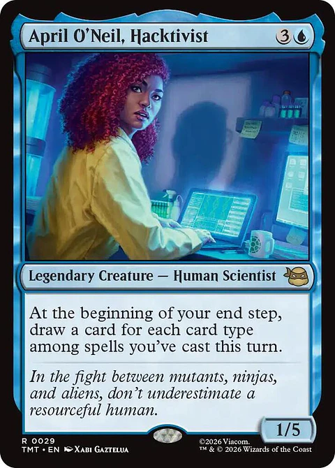 April O'Neil, Hacktivist - TMT -R