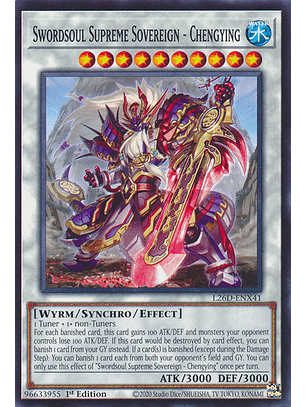 Swordsoul Supreme Sovereign - Chengying - L26D-ENX41 - Common 