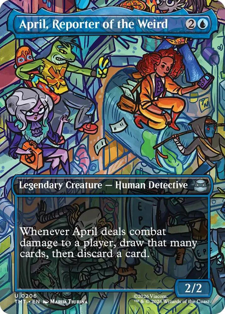 April, Reporter of the Weird - TMT - U 2