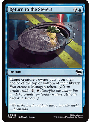 Return to the Sewers - TMT - C