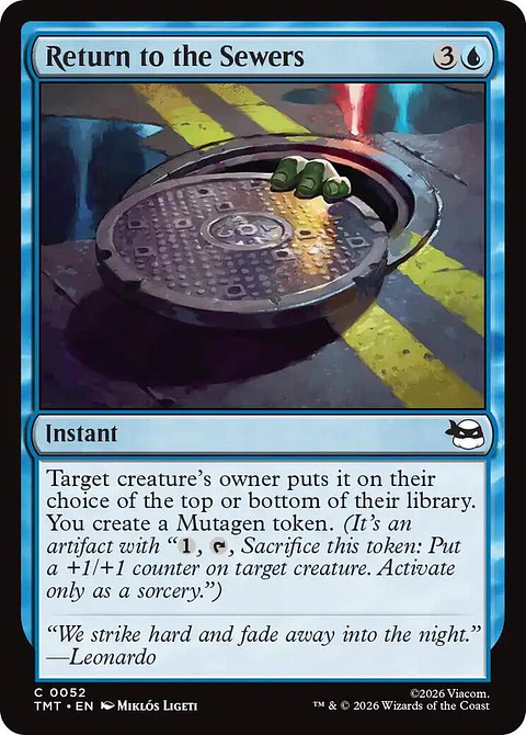 Return to the Sewers - TMT - C