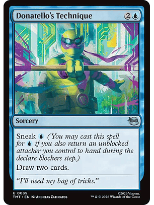 Donatello's Technique - TMT - U