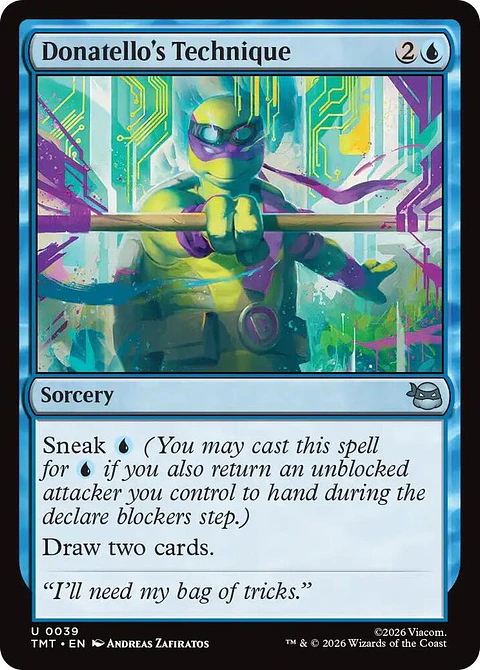 Donatello's Technique - TMT - U