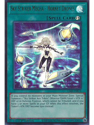 Sky Striker Mecha - Hornet Drones - L26D-ENS13 - Ultra Rare