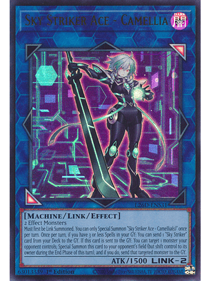Sky Striker Ace - Camellia - L26D-ENS31 - Ultra Rare