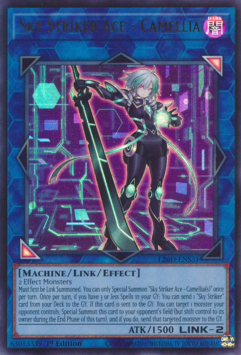 Sky Striker Ace - Camellia - L26D-ENS31 - Ultra Rare