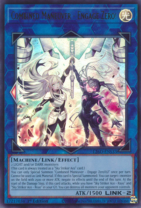 Combined Maneuver - Engage Zero! - L26D-ENS33 - Ultra Rare 