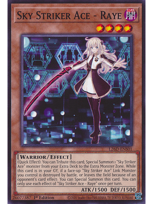 Sky Striker Ace - Raye - L26D-ENS01 - Common 