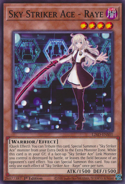 Sky Striker Ace - Raye - L26D-ENS01 - Common 