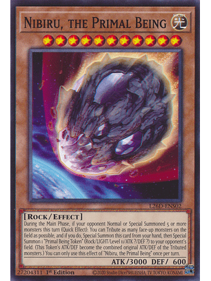 Nibiru, the Primal Being - L26D-ENS02 - Common 