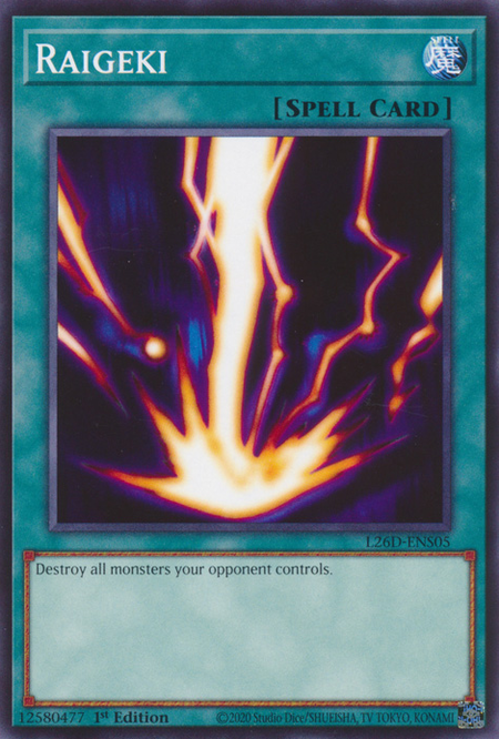 Raigeki - L26D-ENS05 - Common  1
