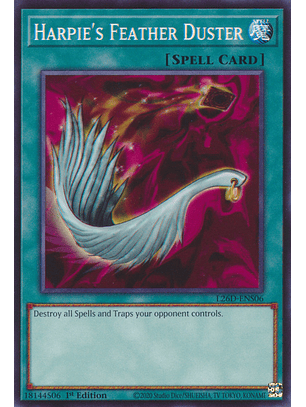 Harpie's Feather Duster - L26D-ENS06 - Common 