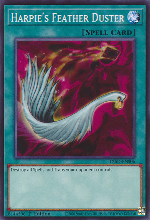 Harpie's Feather Duster - L26D-ENS06 - Common 