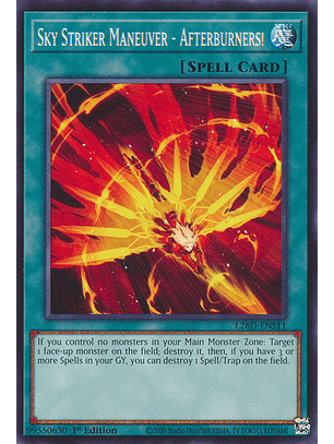 Sky Striker Maneuver - Afterburners! - L26D-ENS11 - Common 