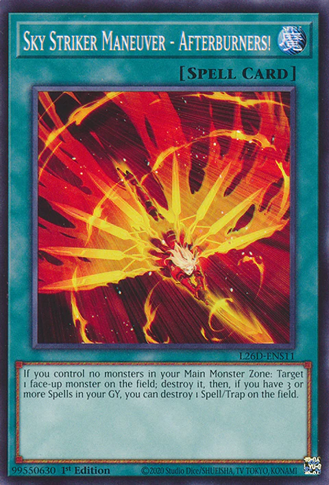 Sky Striker Maneuver - Afterburners! - L26D-ENS11 - Common 