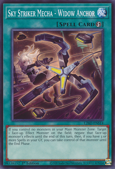 Sky Striker Mecha - Widow Anchor - L26D-ENS14 - Common  1