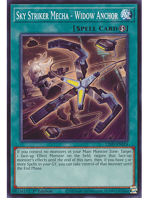 Sky Striker Mecha - Widow Anchor - L26D-ENS14 - Common 