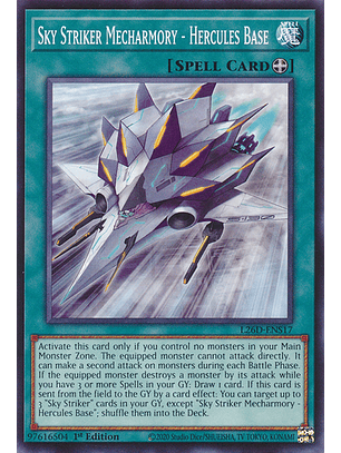 Sky Striker Mecharmory - Hercules Base - L26D-ENS17 - Common 