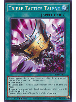 Triple Tactics Talent - L26D-ENS21 - Common 