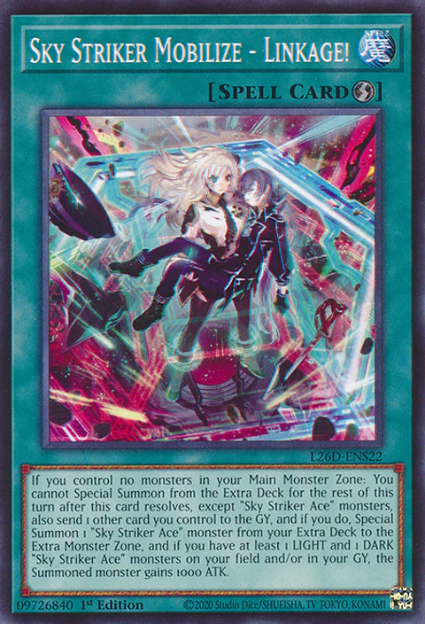 Sky Striker Mobilize - Linkage! - L26D-ENS22 - Common 