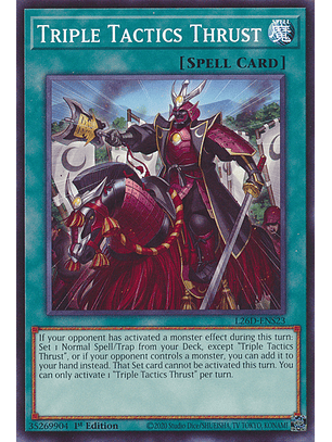 Triple Tactics Thrust - L26D-ENS23 - Common 