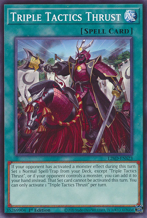 Triple Tactics Thrust - L26D-ENS23 - Common 