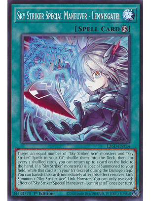 Sky Striker Special Maneuver - Lemnisgate! - L26D-ENS24 - Common 
