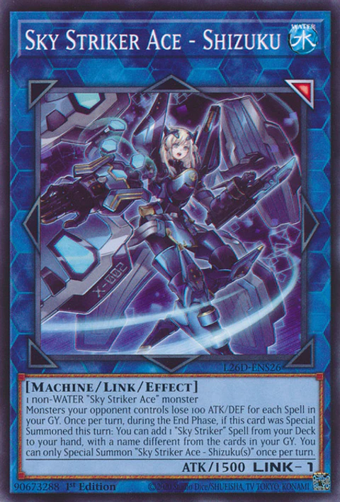 Sky Striker Ace - Shizuku - L26D-ENS26 - Common 