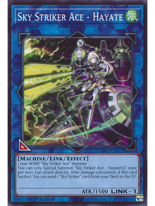 Sky Striker Ace - Hayate - L26D-ENS27 - Common 
