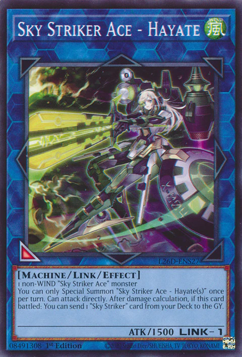 Sky Striker Ace - Hayate - L26D-ENS27 - Common 
