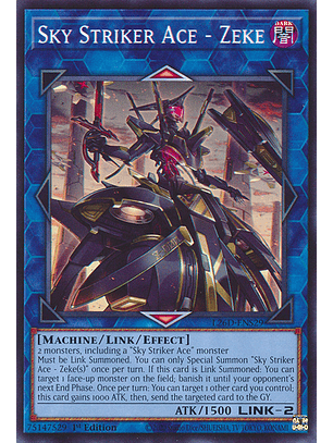 Sky Striker Ace - Zeke - L26D-ENS29 - Common 