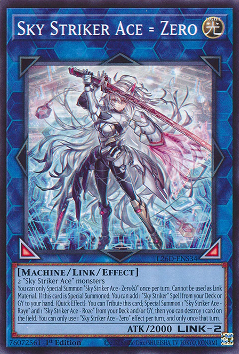 Sky Striker Ace = Zero - L26D-ENS34 - Common 