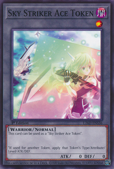 Sky Striker Ace Token - L26D-ENS36 - Common  1