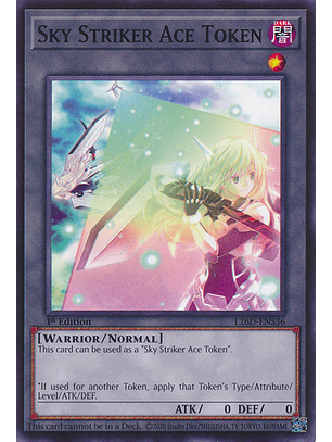Sky Striker Ace Token - L26D-ENS36 - Common 
