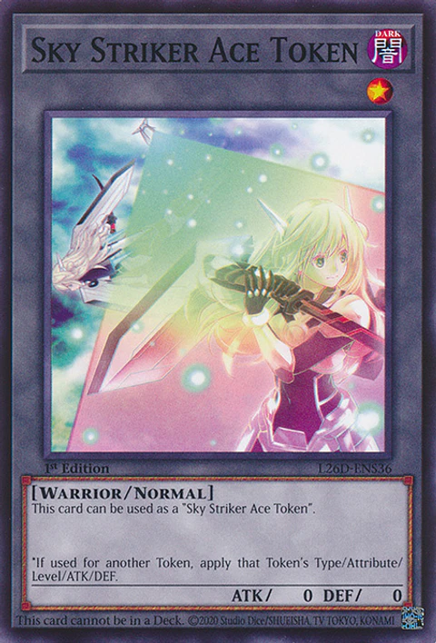 Sky Striker Ace Token - L26D-ENS36 - Common 