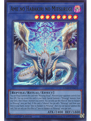 Ame no Habakiri no Mitsurugi - L26D-ENM10 - Ultra Rare