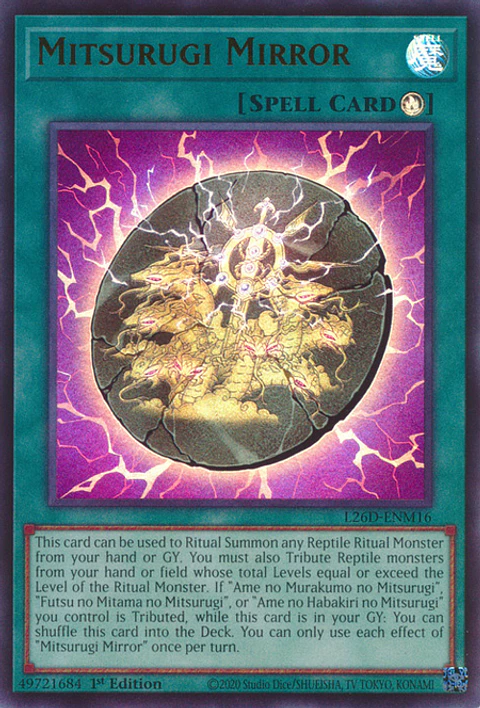 Mitsurugi Mirror - L26D-ENM16 - Ultra Rare